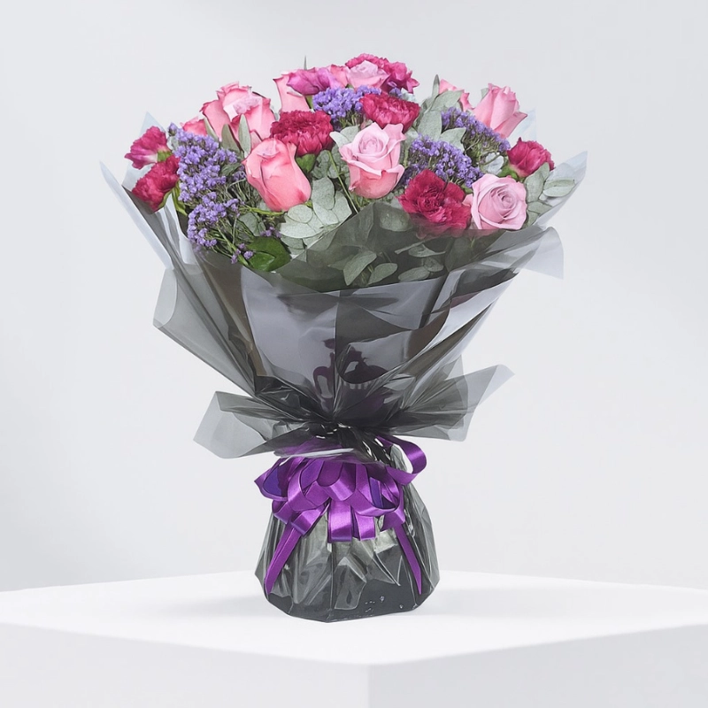 Lavender Hand Flower Bouquet